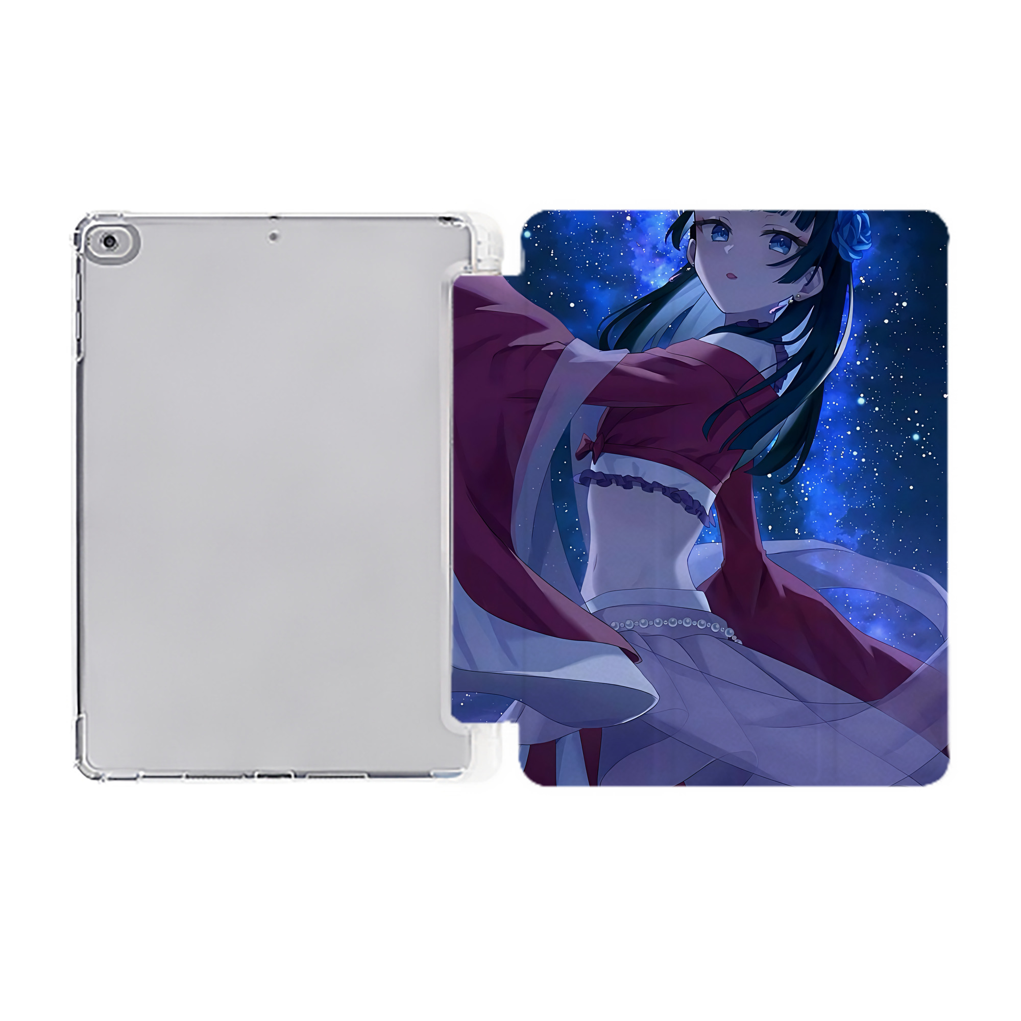 （画像用） 薬屋のひとりごと The Apothecary Diaries IPad ケース ペン収納付き 三つ折りスタンド PUレザー×シリコン 対応機種9.5/10.5/10.9インチ